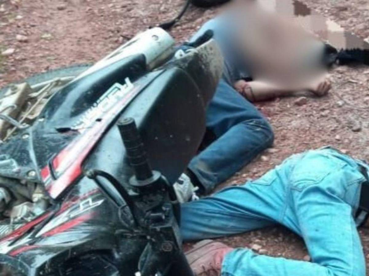 Les dispararon en la cabeza: las fuertes imágenes que dejó la masacre en Yoro