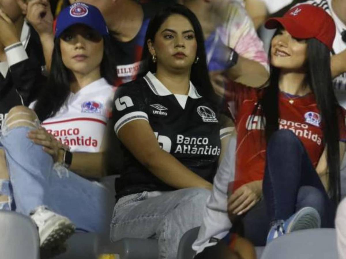 Bellas chicas del Olimpia llenan el Morazán para clásico ante el Real España