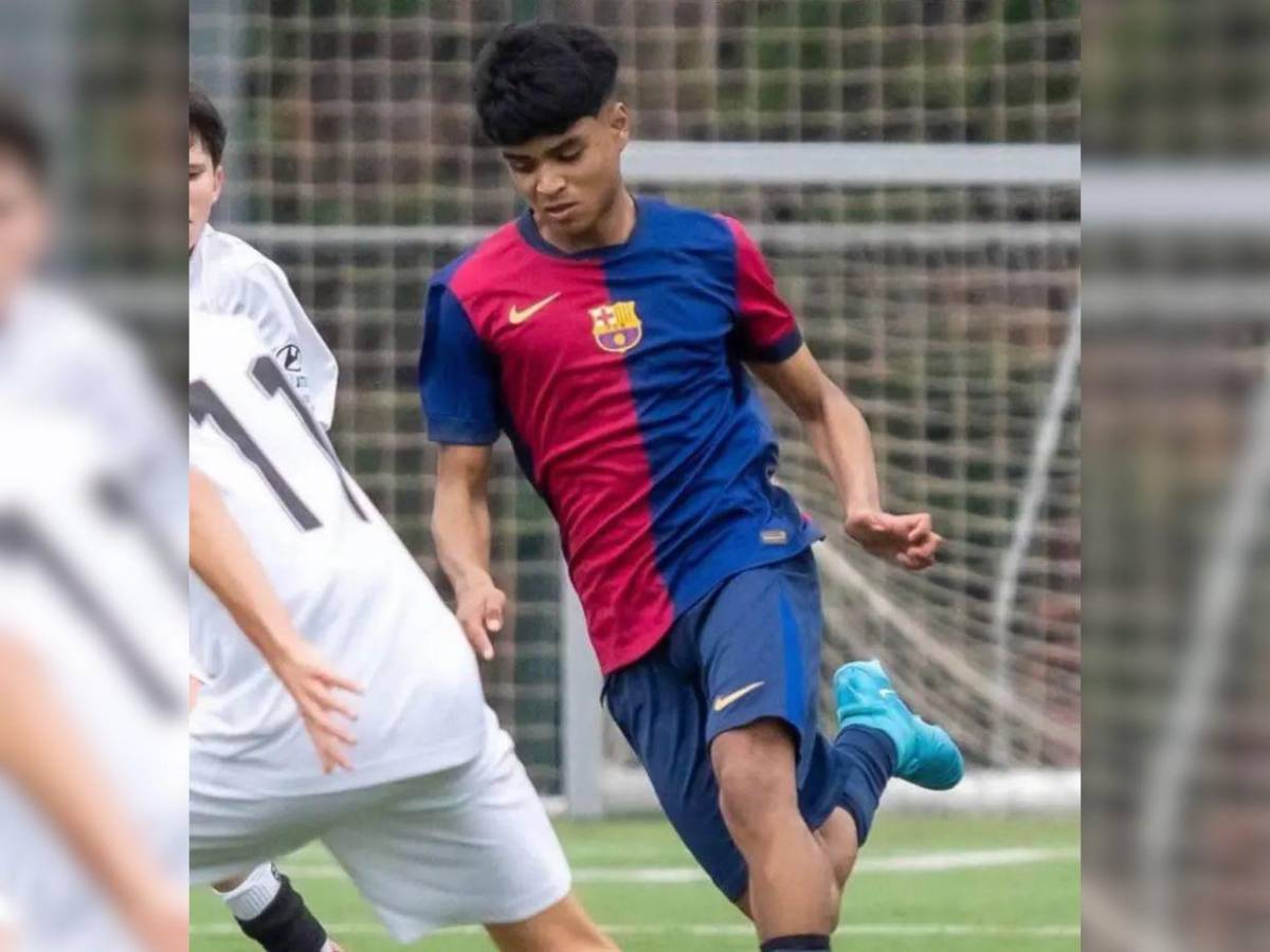 Quién es José Alfredo Rodríguez, el joven de La Masía del Barcelona que jugará para Honduras