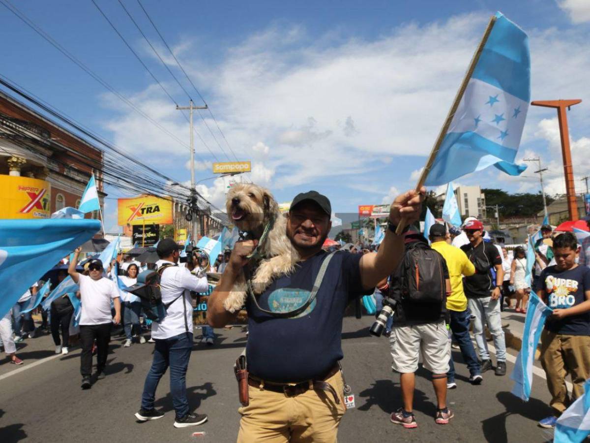 La caminata de las iglesias en Honduras: los rostros y momentos que marcaron la jornada religiosa