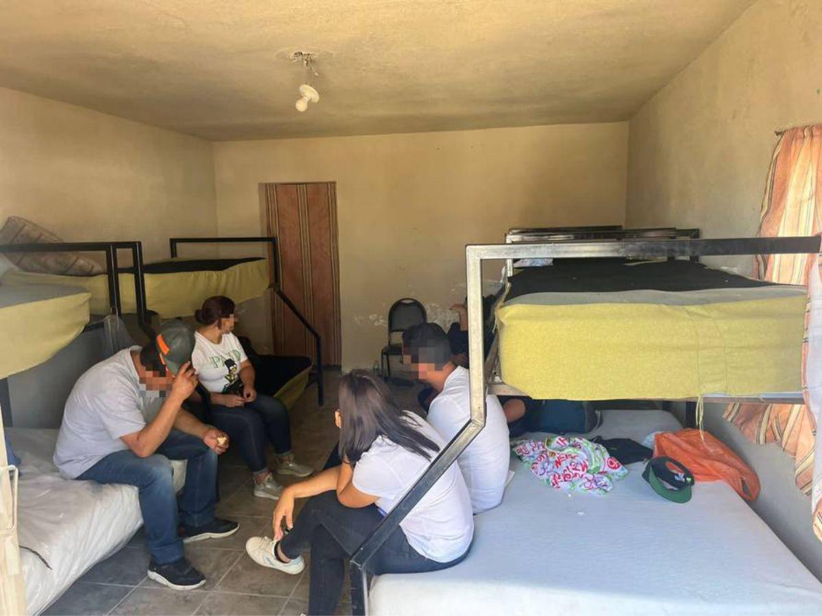 Unos 63 migrantes fueron rescatados en Sonora, México