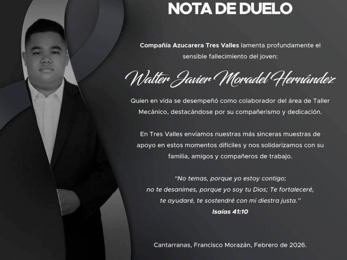 Javier Moradel, el joven motociclista que murió en accidente vial en Cantarranas