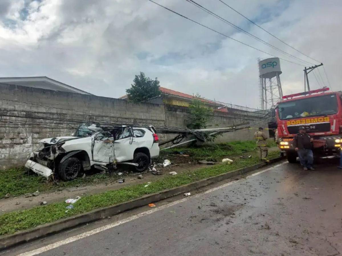 Ingeniero muere en accidente en SPS y queda entre amasijo de hierro