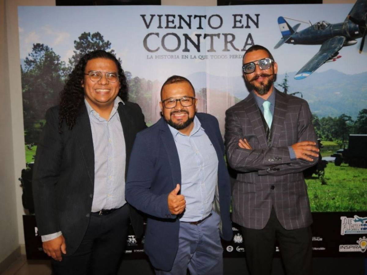 Tegucigalpa recibe con honores la premier de Viento en contra