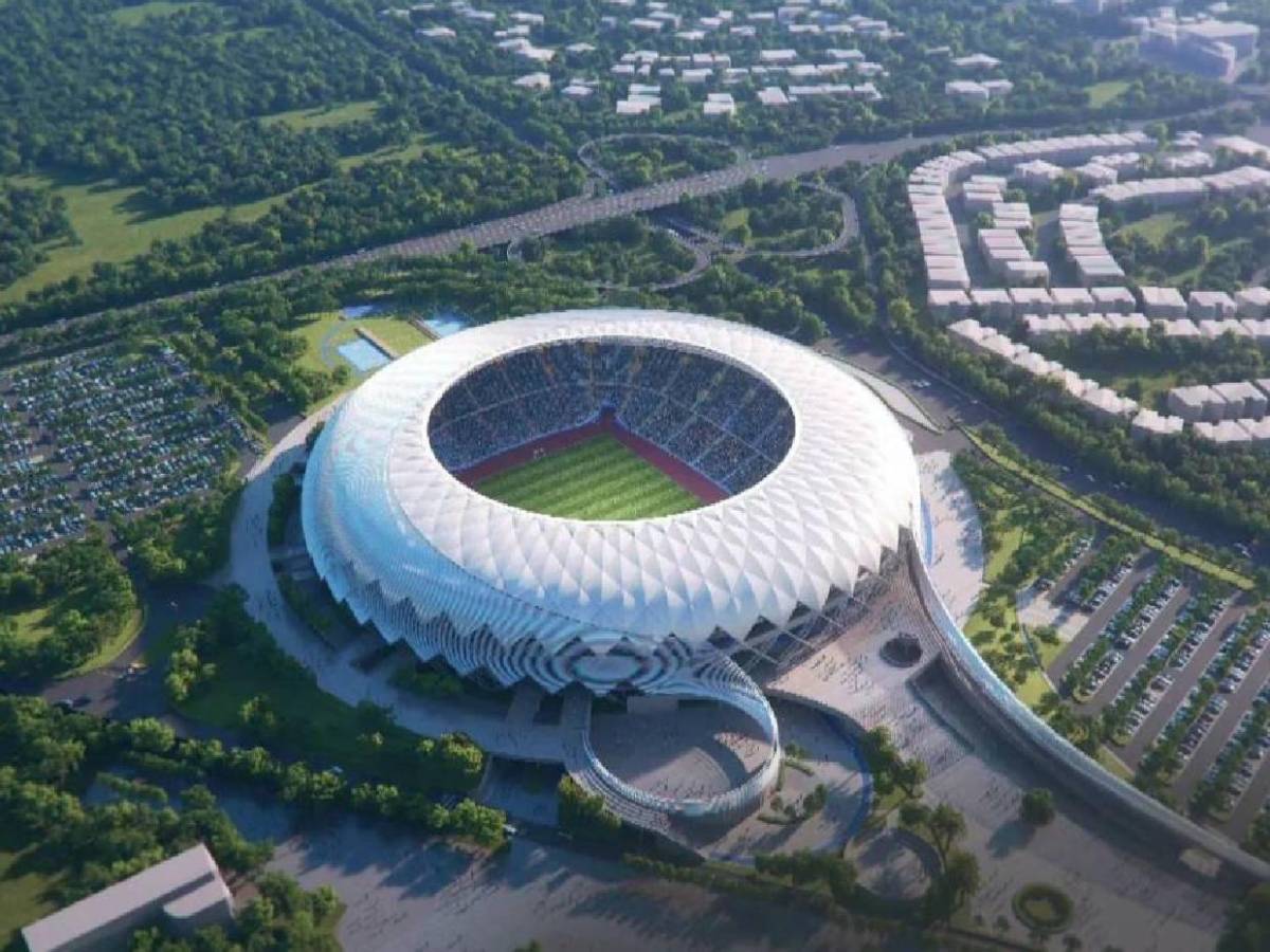 Estadio más grande de Centroamérica: Así avanza la construcción del moderno recinto en El Salvador