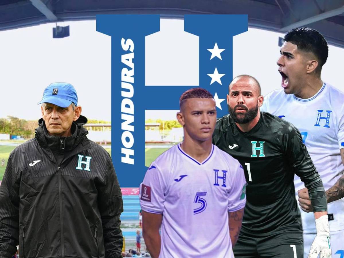 Con varias sorpresas: El poderoso 11 de la Selección de Honduras para enfrentar a Islas Caimán