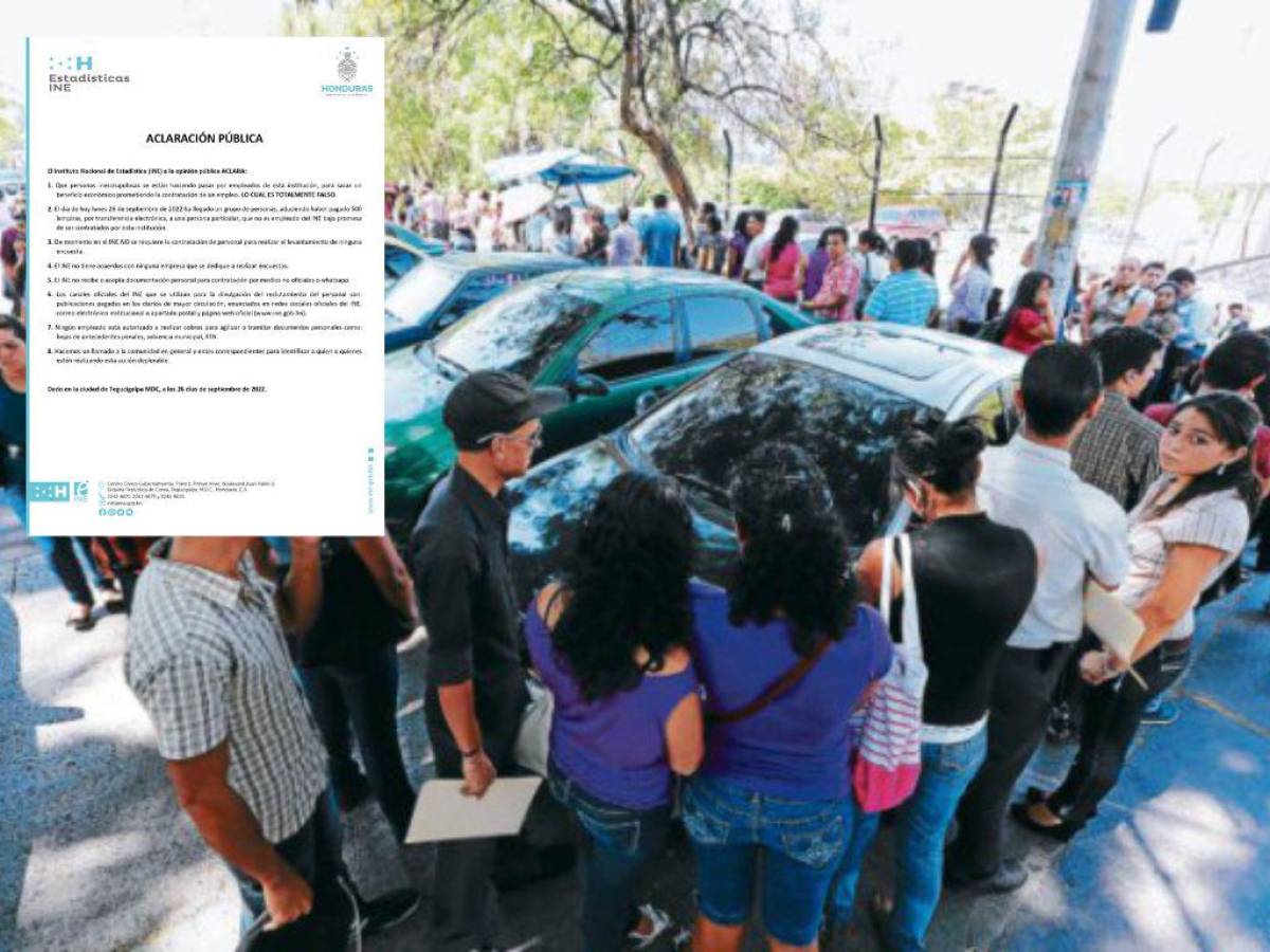 INE pide a la población no caer en estafa de falsos trabajadores que ofrecen empleo como encuestador