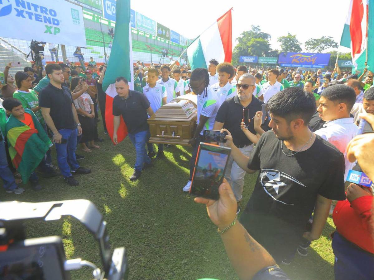 Marathón rinde último homenaje a Orinson Amaya en el césped del Yankel Rosenthal