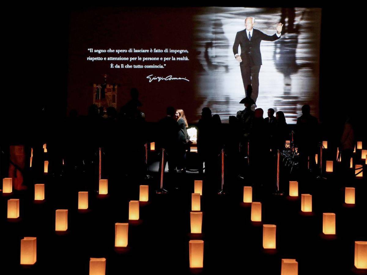 Milán rinde homenaje al legado eterno de Giorgio Armani: Así fue su último adiós