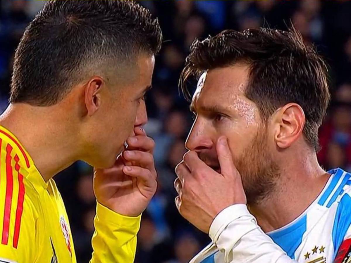 Se dijeron de todo y revelan el motivo: Así fue la tensa pelea entre Messi y James Rodríguez Se dijeron de todo y revelan el motivo: Así fue la tensa pelea entre Messi y James Rodríguez