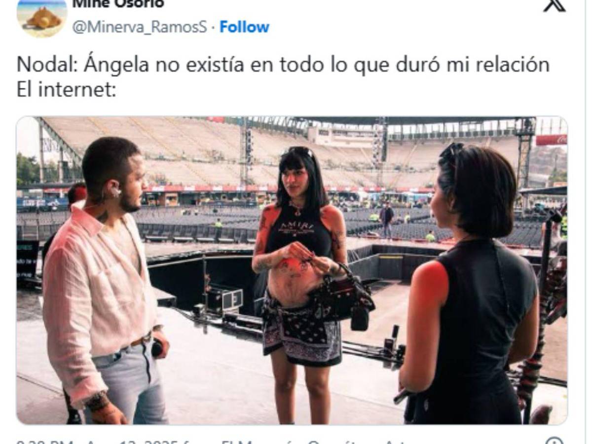 Los memes que dejó la entrevista de Christian Nodal con Adela Micha