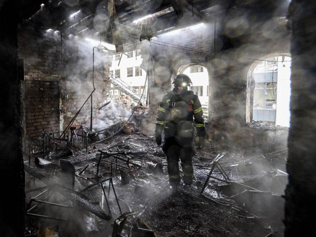 Rusia ataca con un dron una escuela llena de niños en Ucrania