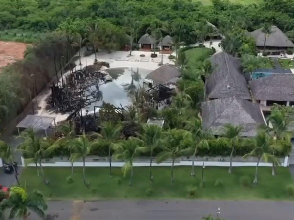 Se quema la casa de Marc Anthony en República Dominicana