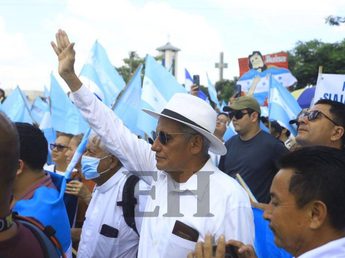 La caminata de las iglesias en Honduras: los rostros y momentos que marcaron la jornada religiosa