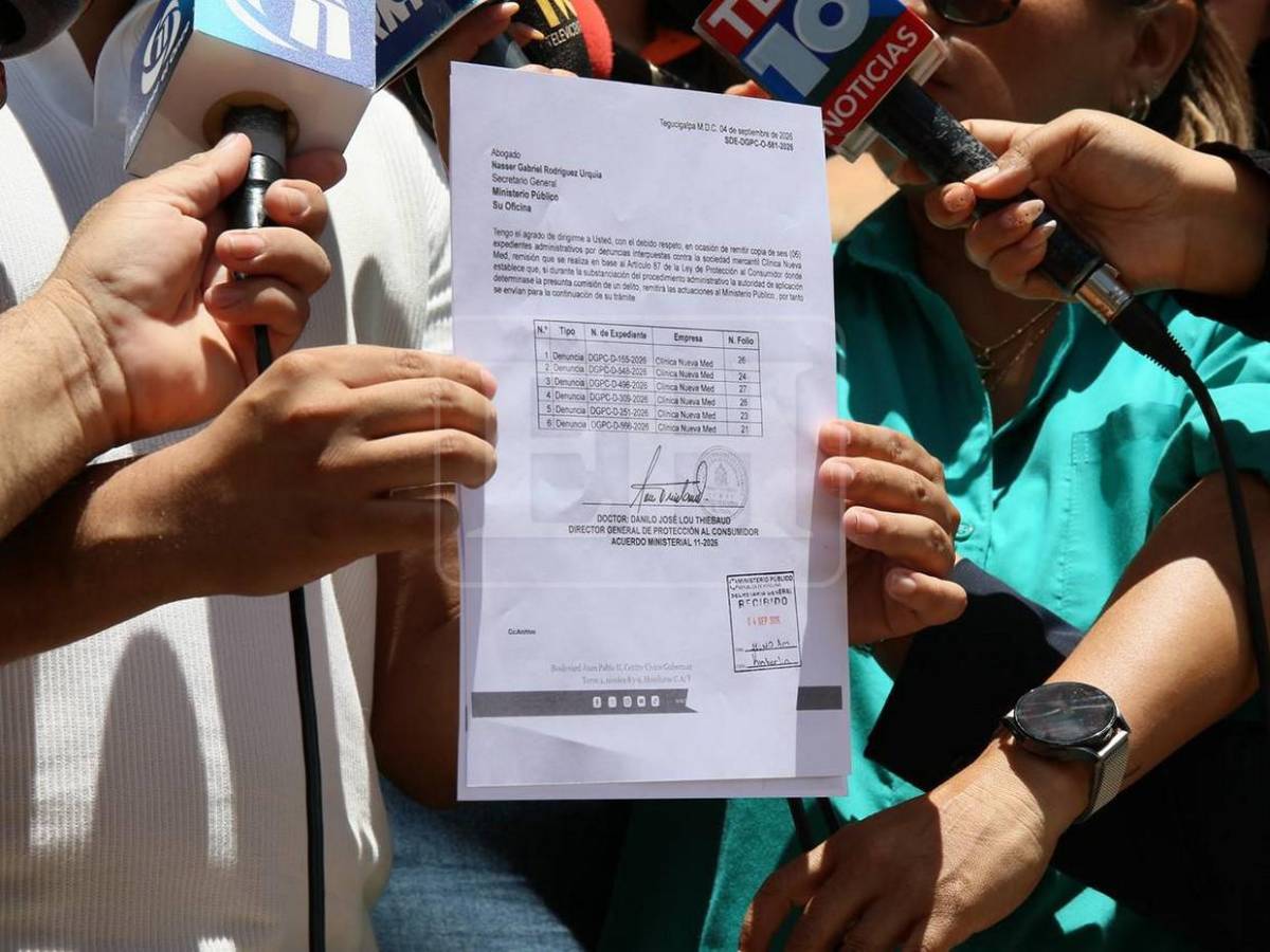Protección al Consumidor lleva al MP pruebas contra clínicas denunciadas por estafas médicas