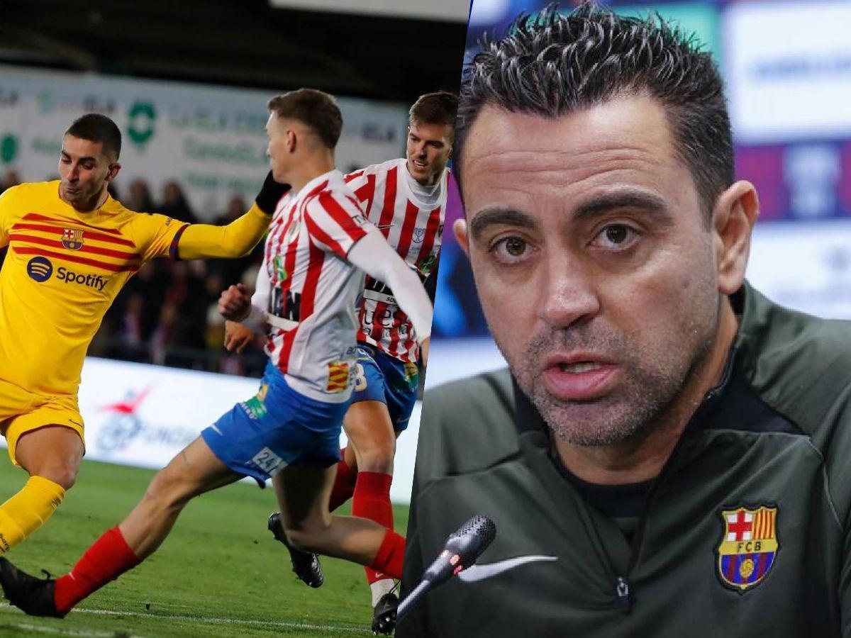 Xavi tras el Barcelona-Barbastro “El gol anulado a Joao ha sido válido”