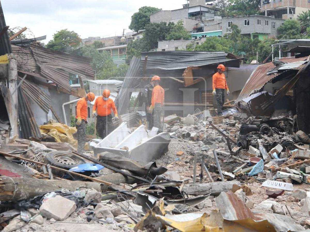 Zona donde ocurrió la tragedia de Villa Nueva, un día después del fatal accidente