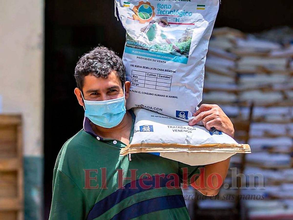 Darán bono a pequeños agricultores de Comayagua, Choluteca y Valle