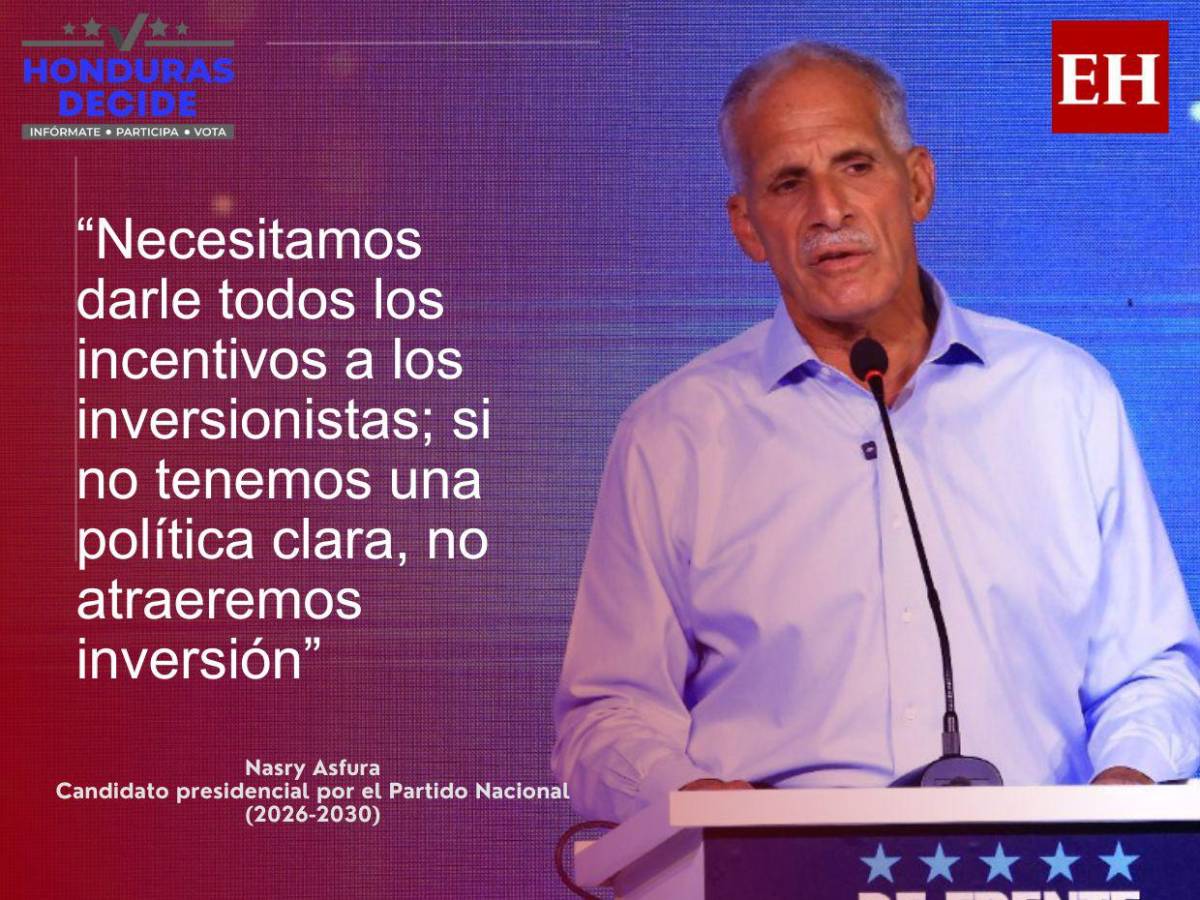 Denme esa oportunidad, Honduras: las frases de Nasry Asfura en foro de USAP