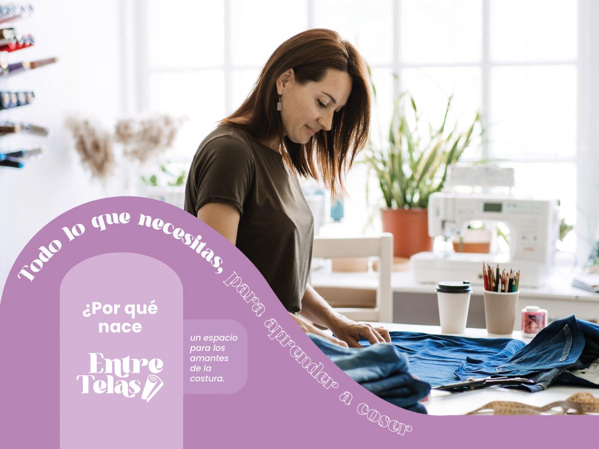 Club Entre Telas: un lugar para crear, diseñar y costurar