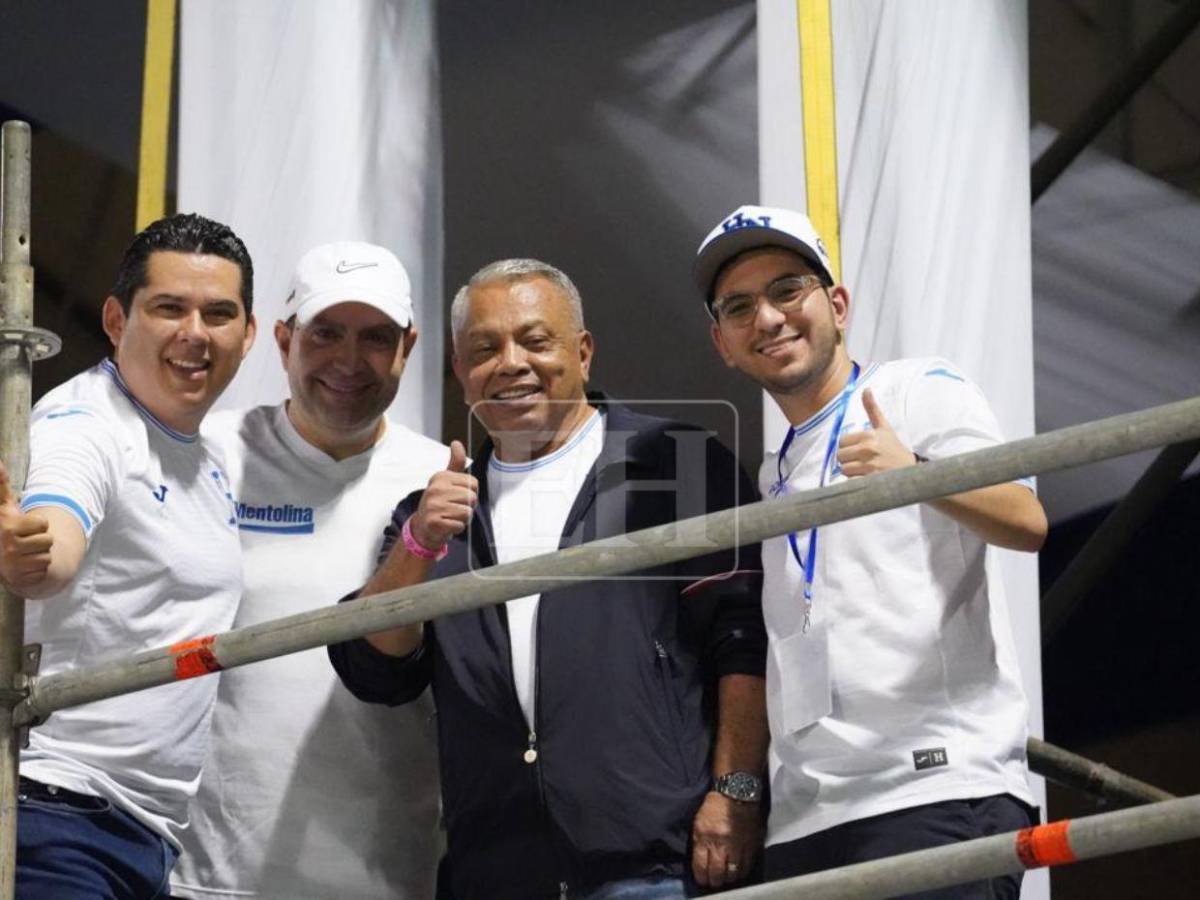 Reconocidas figuras presentes en partido Nicaragua vs Honduras