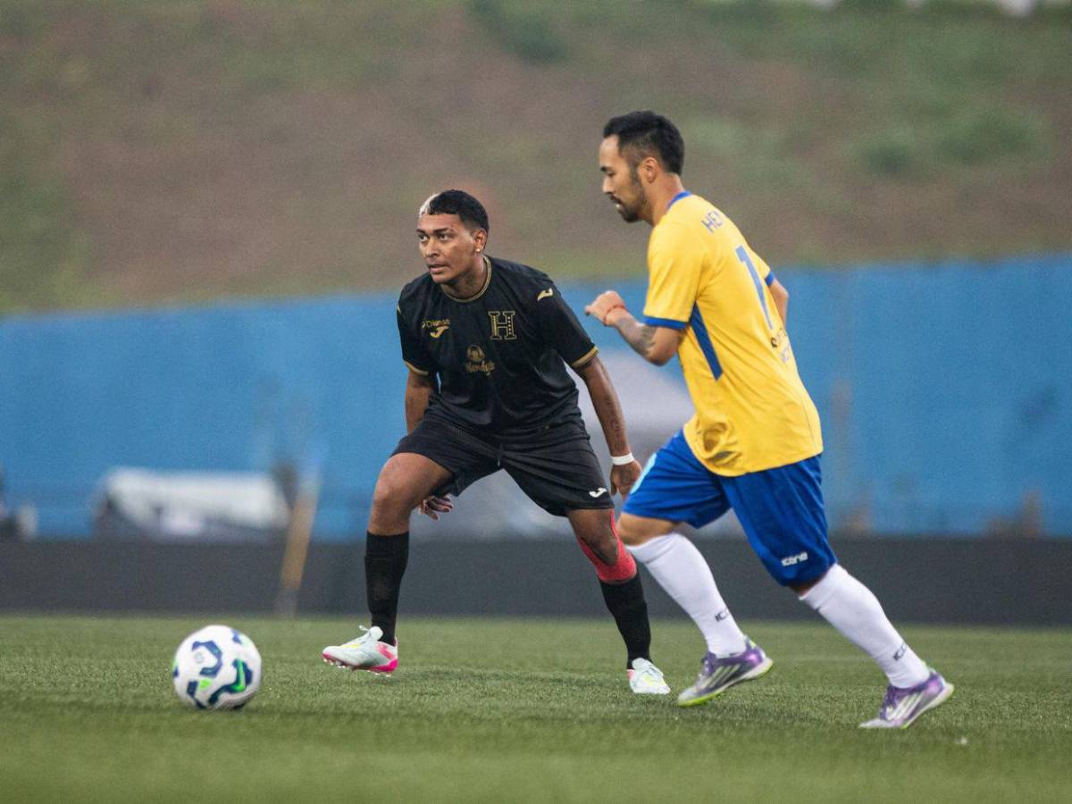 Entusiasmo y energía marcaron el duelo de tiktokers Honduras vs Brasil