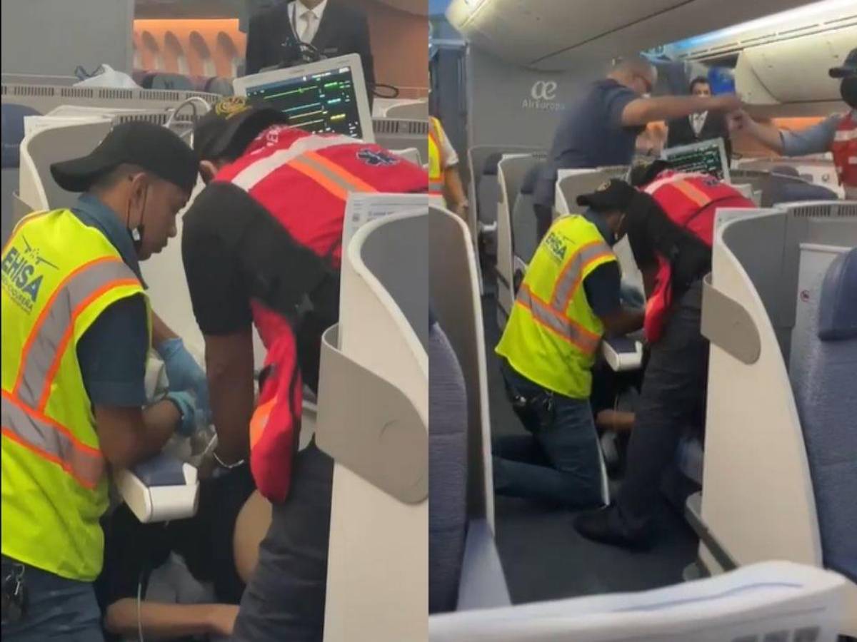 Pasajera muere a bordo de un avión en el aeropuerto Villeda Morales de San Pedro Sula