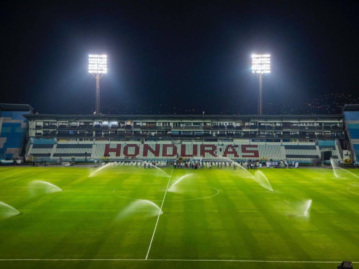 Cuánto costó instalarle grama híbrida a los estadios de Tegucigalpa, SPS, La Ceiba y Juticalpa