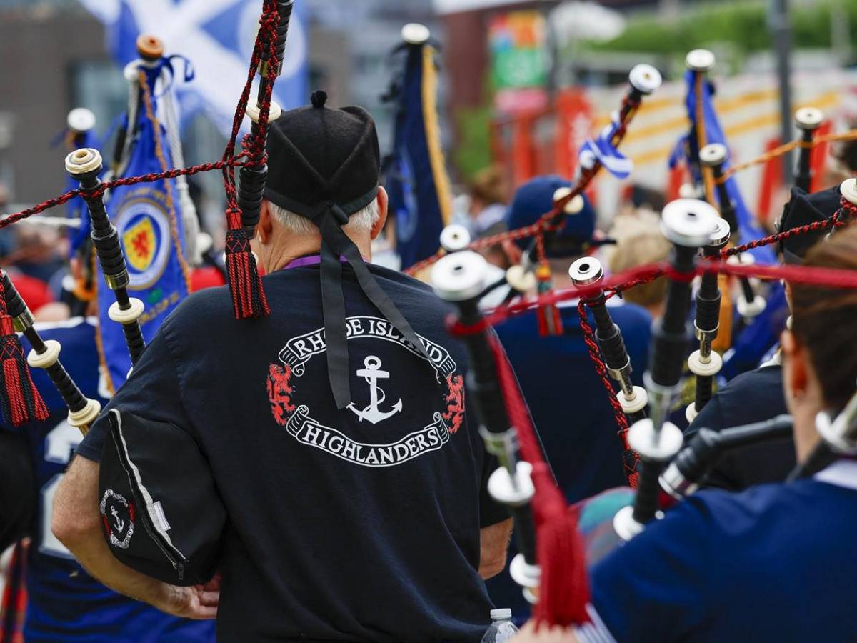 Tartan Army marcha en apoyo a Escocia frente a Marruecos en Mundial 2026