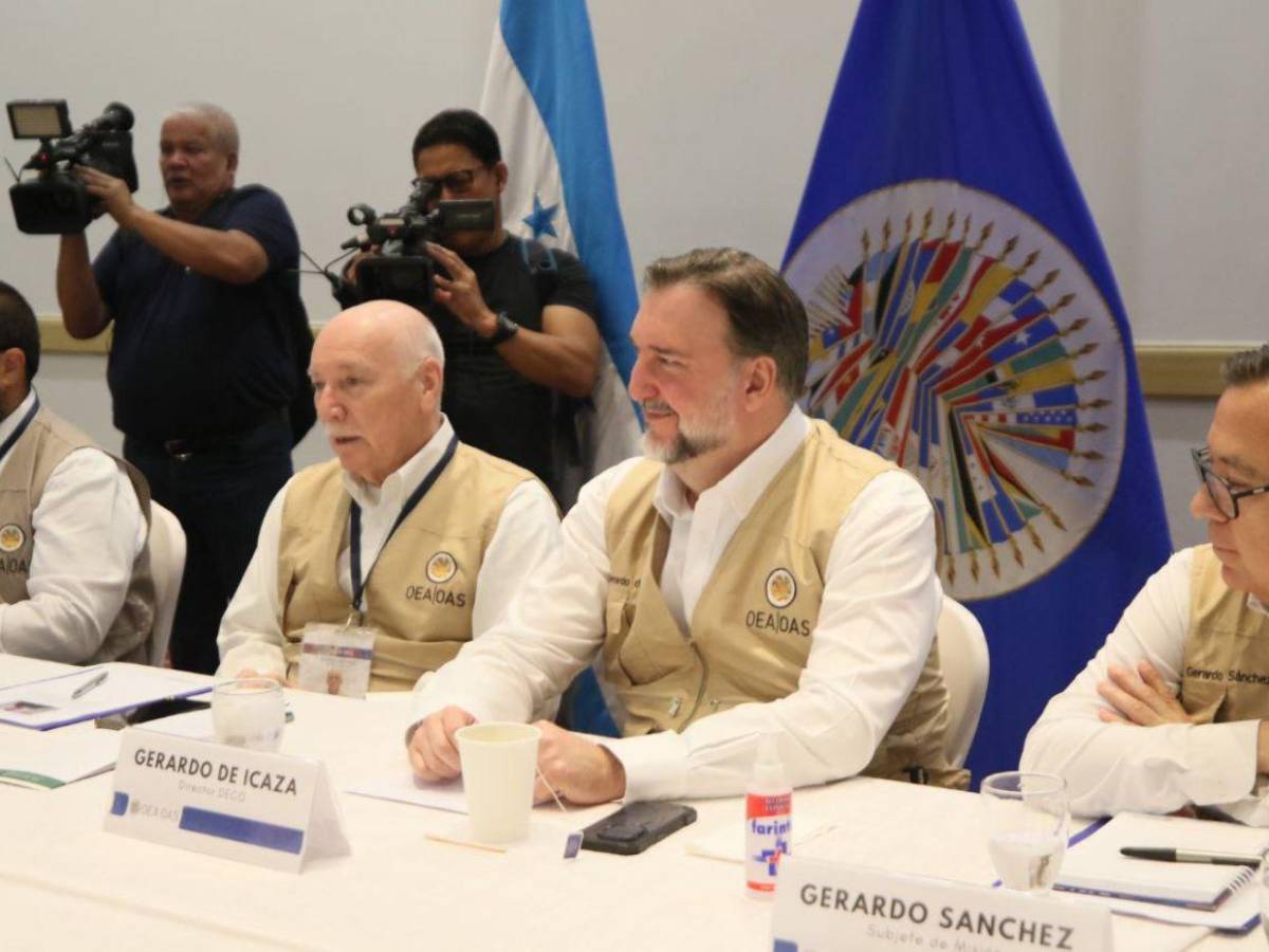 Misión de la OEA arriba a Honduras en medio de crisis electoral