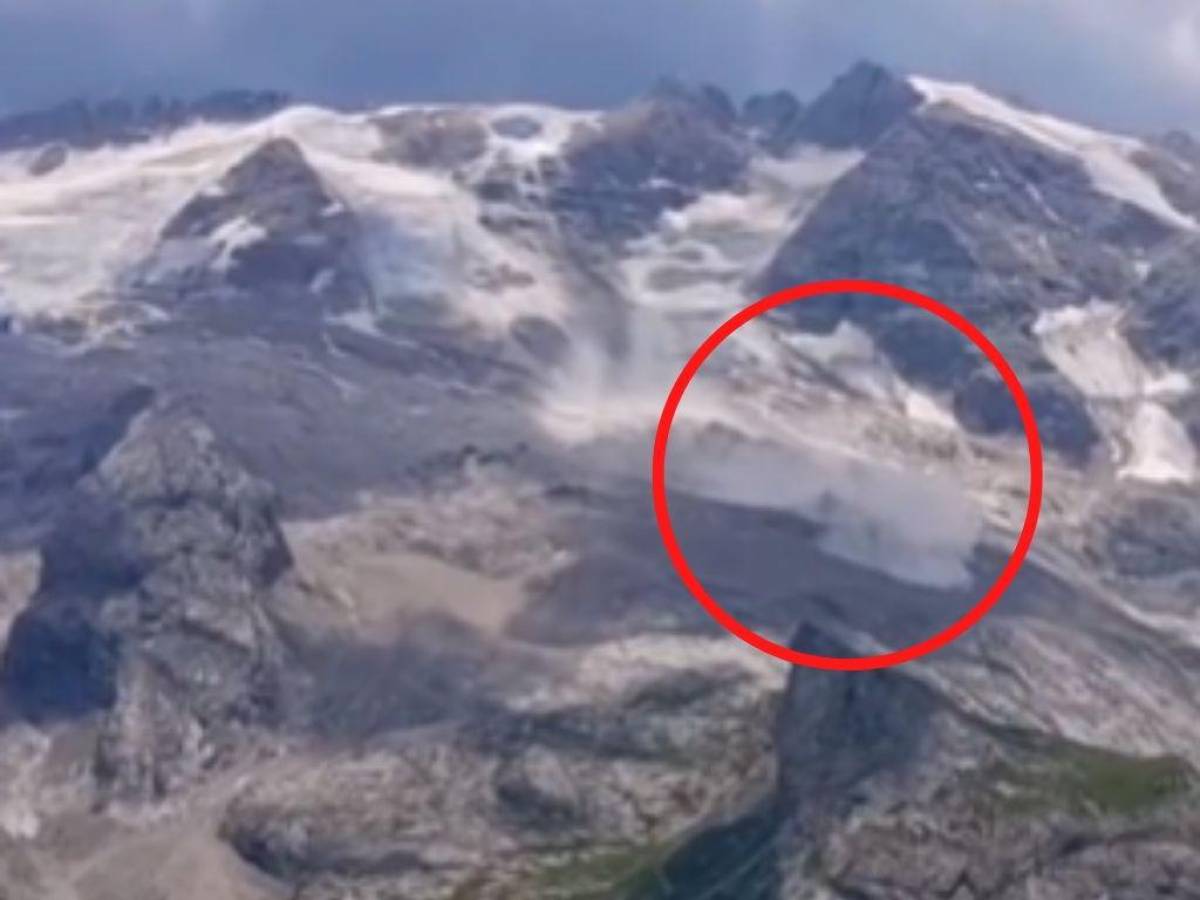 Tragedia: siete muertos y 20 desaparecidos por el desprendimiento de glaciar en Alpes italianos