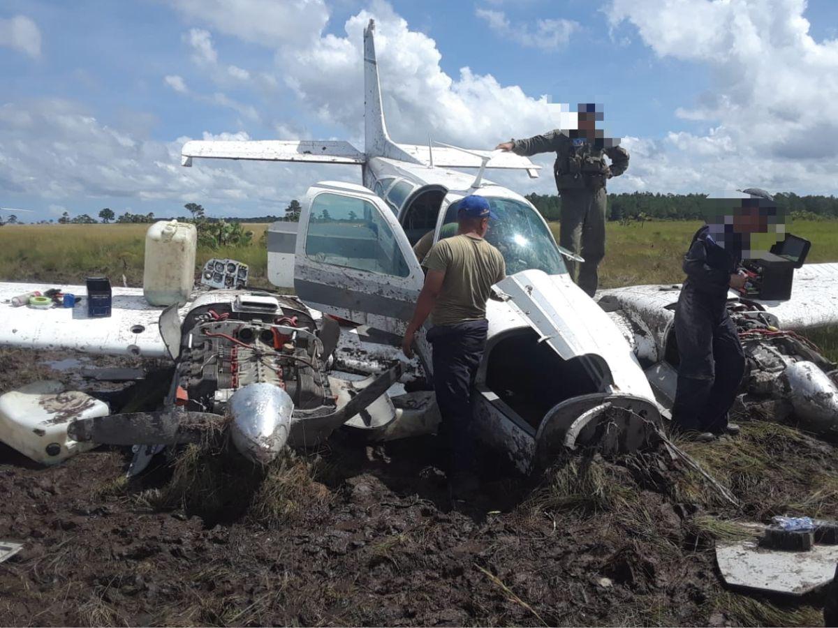 $!En promedio, una aeronaves al mes sospechosas de transportar droga se encontraba en Honduras en 2021.