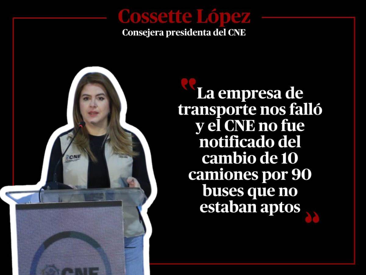 Maletas electorales fueron llevadas a “pasear” y estacionadas en la calle, asegura Cossette López