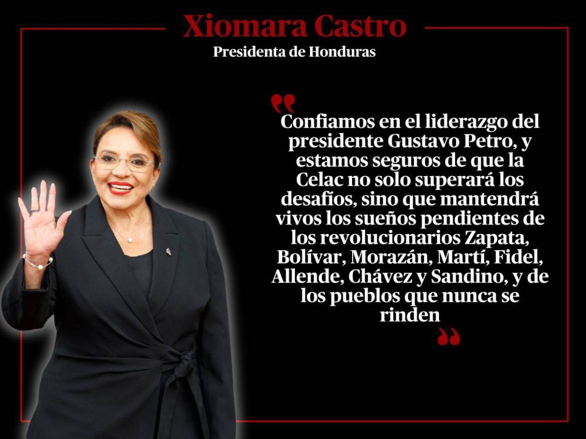 Solidarizándose con los países con gobiernos de izquierda: Xiomara Castro cierra su paso por la Celac Solidarizándose con los países con gobiernos de izquierda: Xiomara Castro cierra su paso por la Celac
