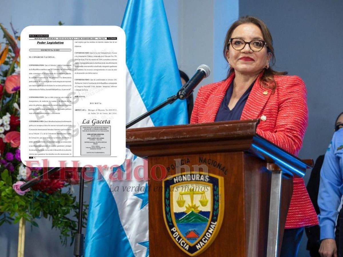 Tras ser sancionada por el Ejecutivo, publican derogación de Ley de Secretos en La Gaceta