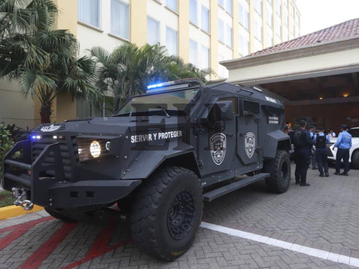 ¿Por qué la Policía movilizó una Black Mamba en juego de tiktokers Honduras-El Salvador?