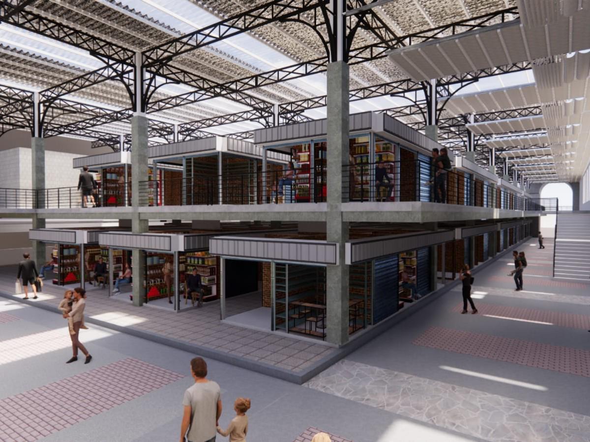 Este es el nuevo diseño del mercado San Isidro de la capital