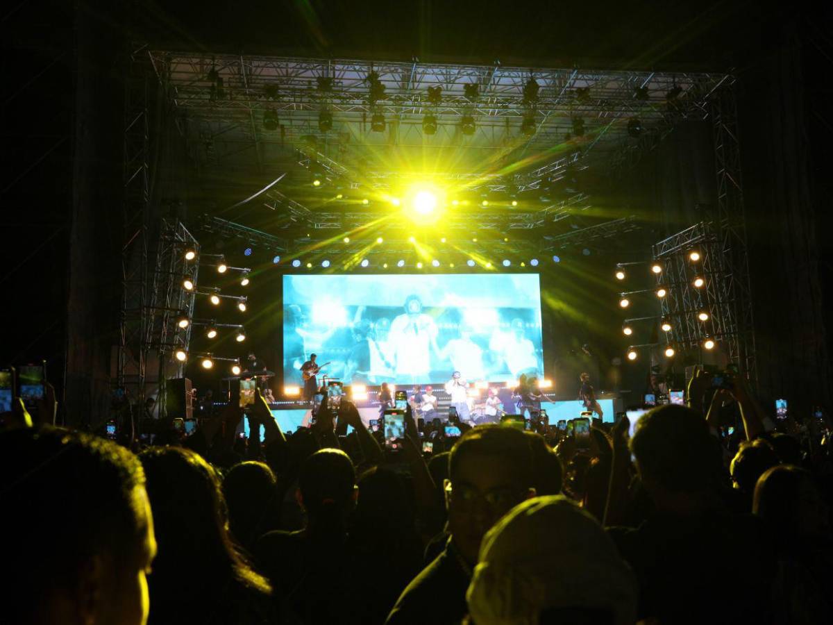 Las mejores imágenes del concierto de Beéle en Honduras
