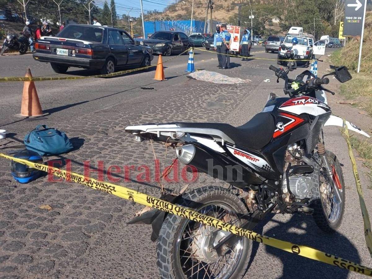 Fallece motociclista tras chocar y ser atropellado en la Cerro Grande