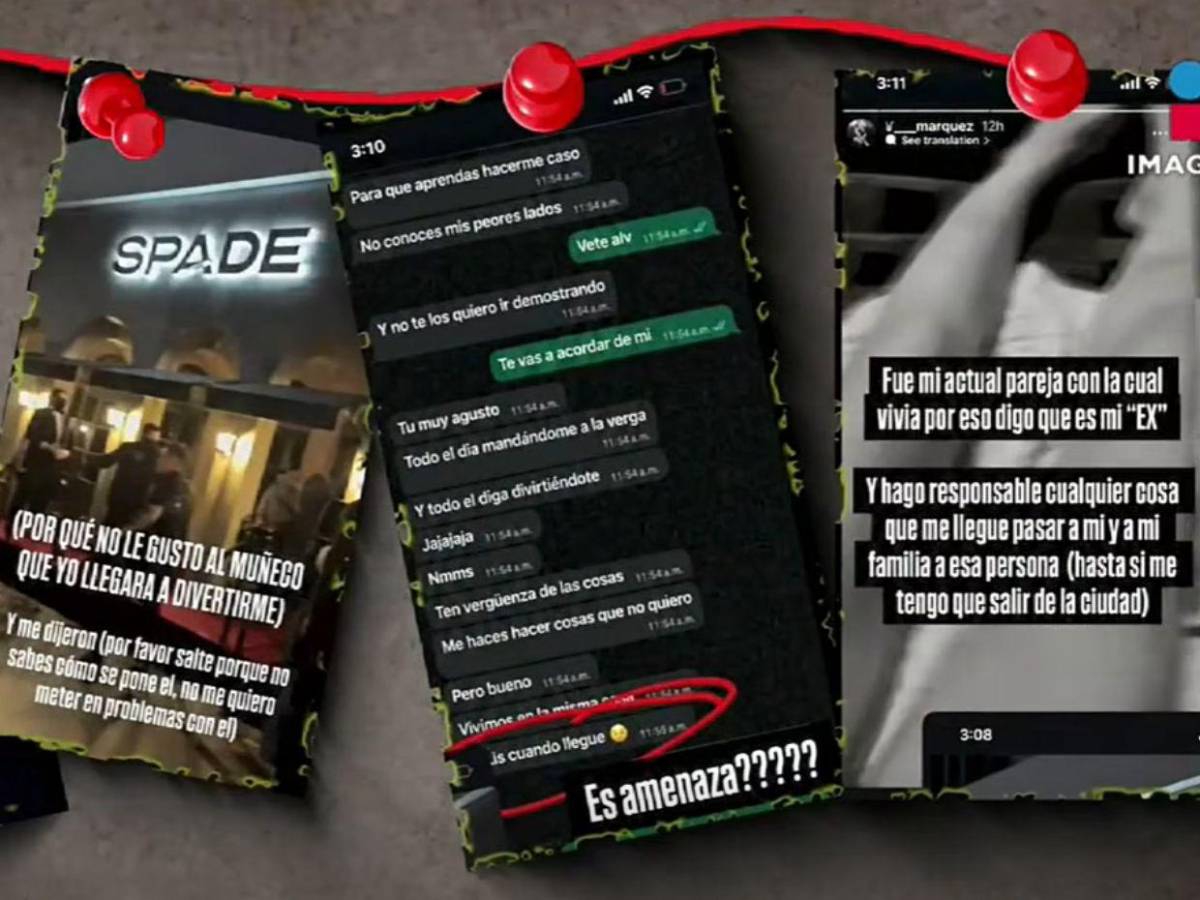 Me dijo que yo ya estaba muy usada: revelan supuestos audios y fotos entre Valeria Márquez y el hijo de El R1