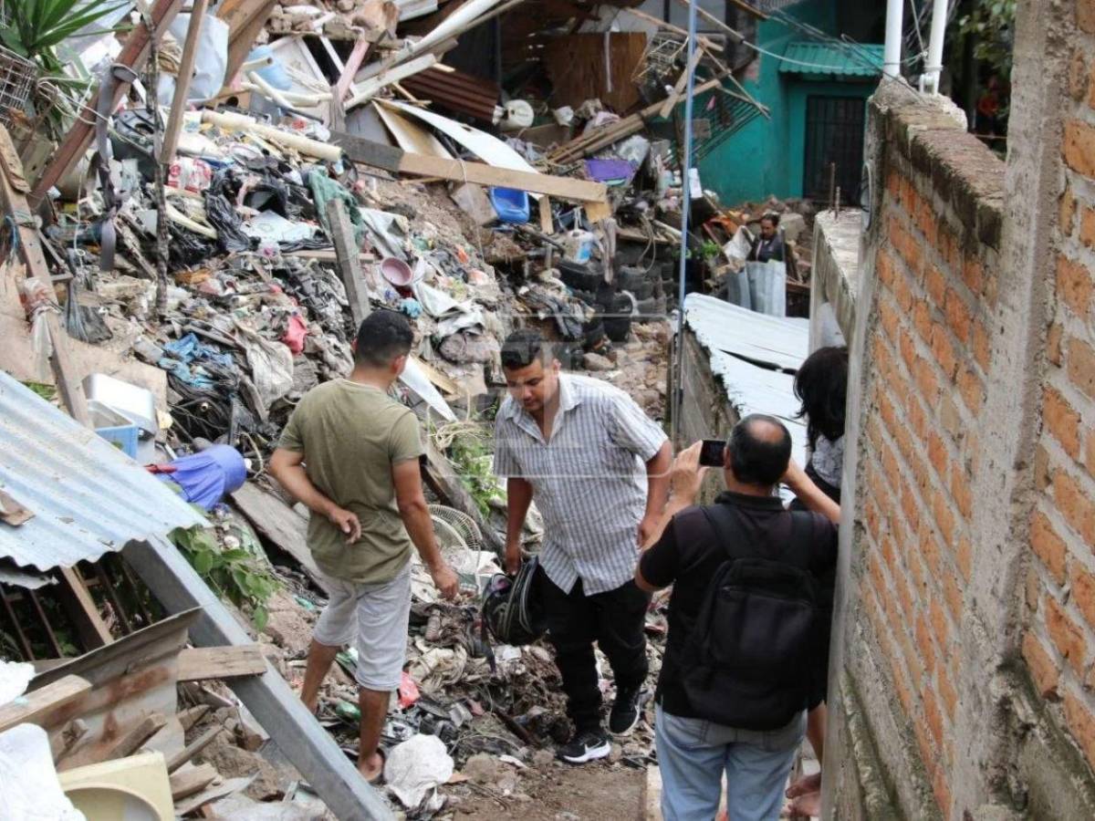 Damnificados de la Villa Unión se refugian en albergue tras deslizamientos