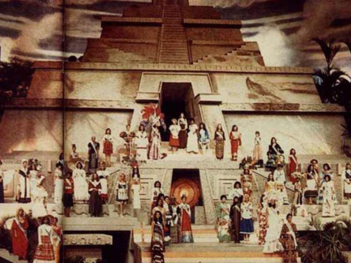 $!Así lucía el escenario del Miss Universo en El Salvador en 1975.