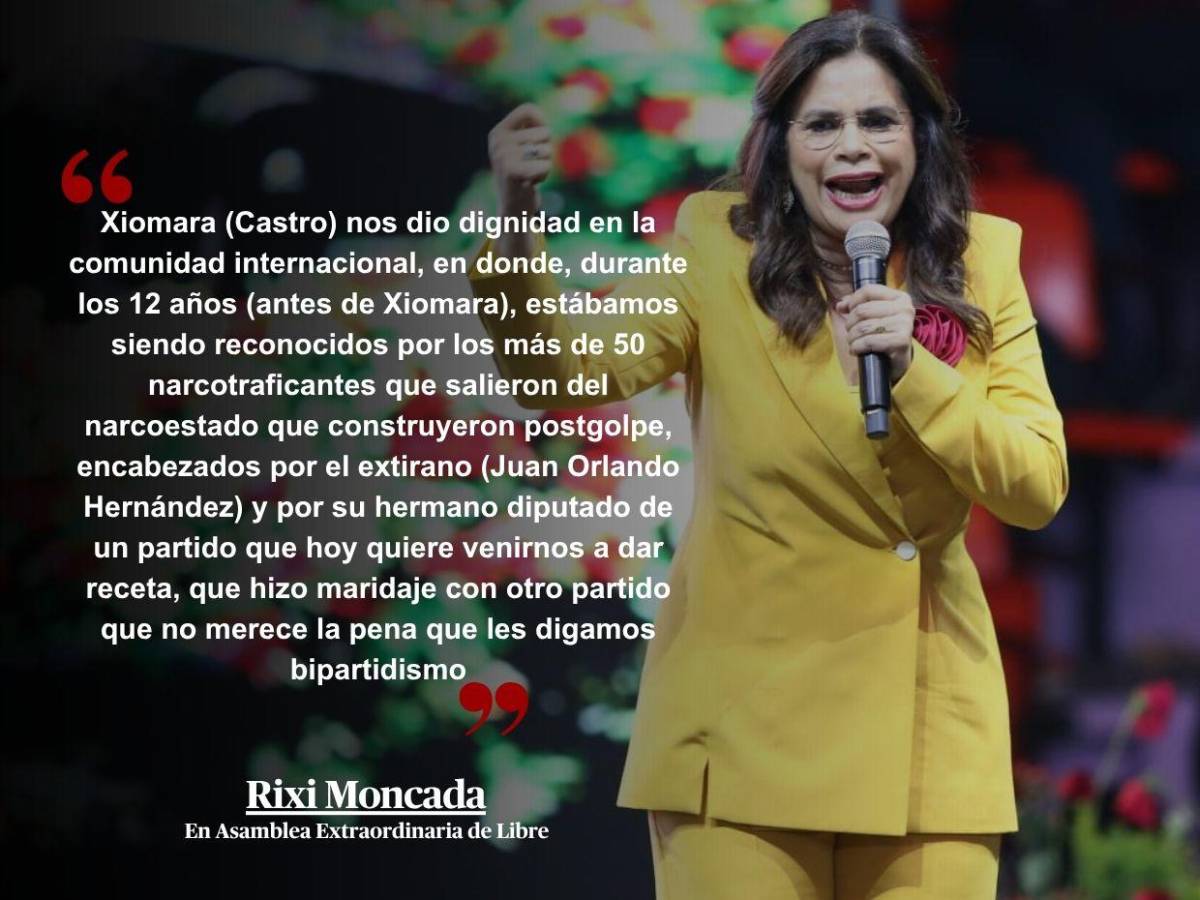 “Soy del pueblo, soy justicia”: 33 frases de Rixi Moncada en asamblea de Libre rumbo a las generales “Soy del pueblo, soy justicia”: 33 frases de Rixi Moncada en asamblea de Libre rumbo a las generales