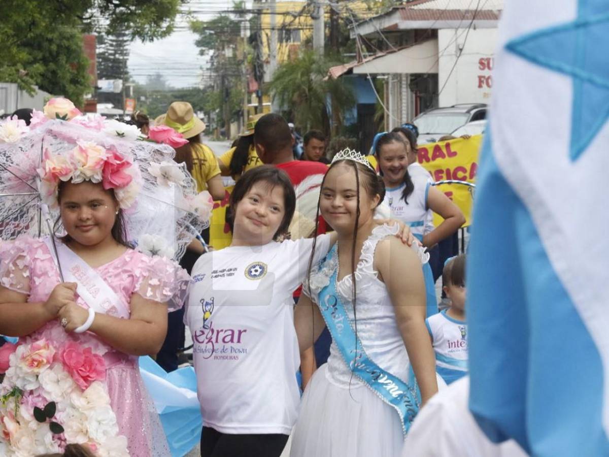 Con orgullo y patriotismo, niños promueven una Honduras inclusiva, solidaria y justa