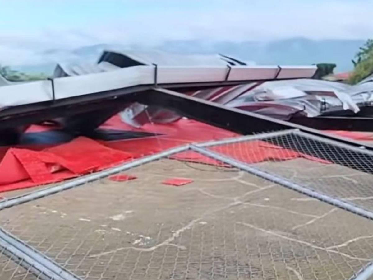 Exponen por qué se desplomó polideportivo que hizo Condepor: Total chabacanada lo que hicieron