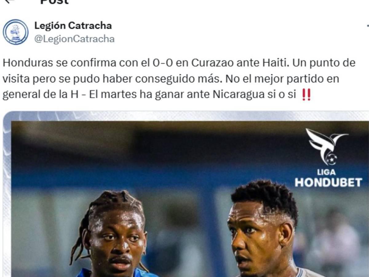 Vergonzoso La H fue muda: Prensa catracha explota tras el Honduras vs Haití en Eliminatoria
