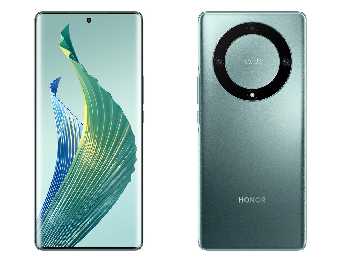 El HONOR Magic5 Lite está disponible en color gris y verde.