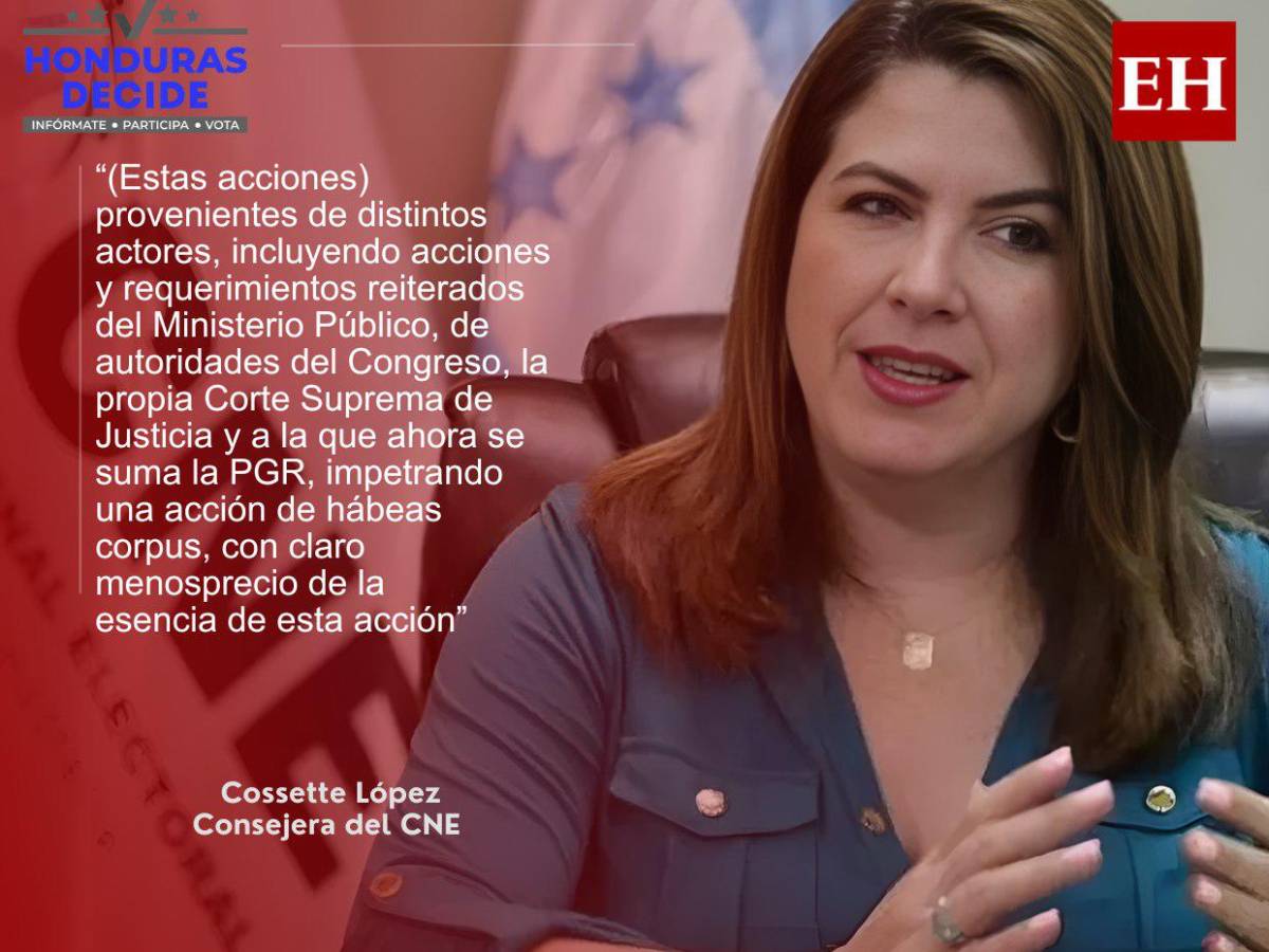 Las frases de Cossette López al anunciar su resguardo por presunta persecución política