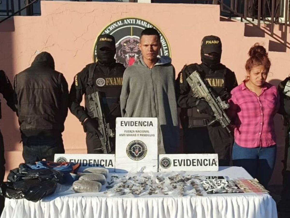 Caen tres presuntos distribuidores de droga de la Mara Salvatrucha en la capital