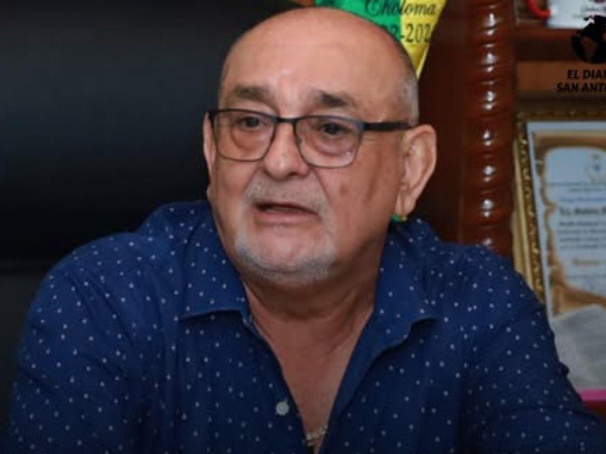 Romel Galo, exempleado de la Alcaldía de Choloma, que estaría detrás de la estafa Unifín